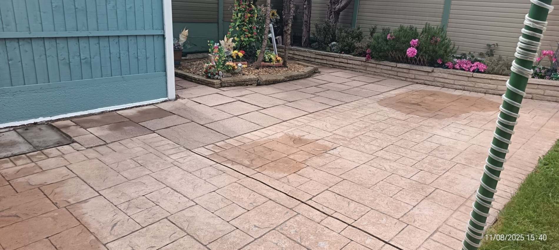 Pressure washing